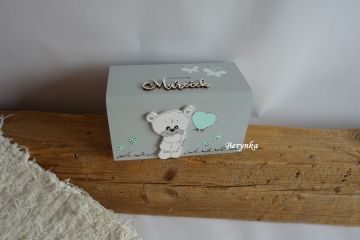 Dřevěná pokladnička