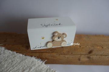 Dřevěná pokladnička