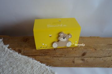 Dřevěná pokladnička