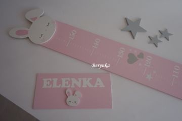 Dětský metr se zajíčkem