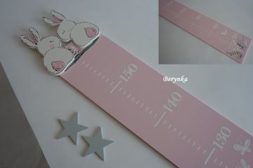 Dětský metr se zajíčkem