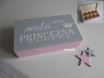 Šperkovnice s nápisem