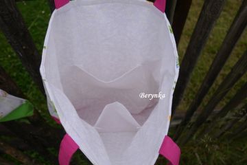 Nákupní látková taška s kočičkami