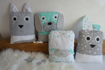 Zvířátkové polštářky