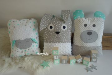 Zvířátkové polštářky