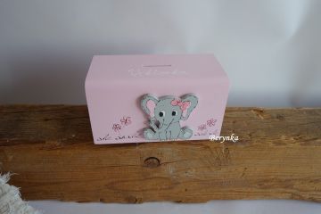 Dřevěná pokladnička