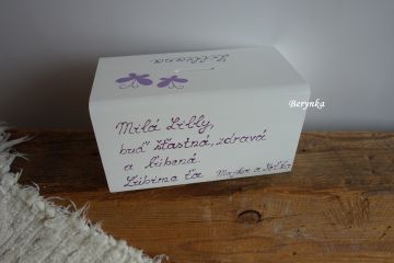 Dřevěná pokladnička