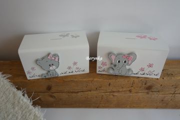 Dřevěná pokladnička