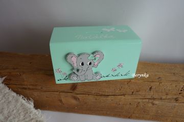 Dřevěná pokladnička