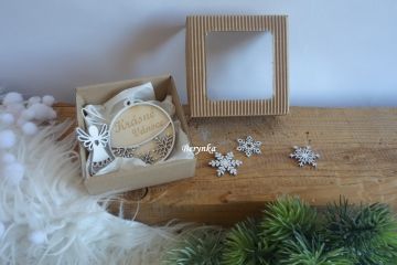 Dřevěné vánoční ozdoby se jménem