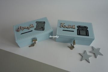 Dřevěná pokladnička pirátská