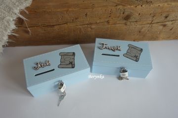 Dřevěná pokladnička pirátská