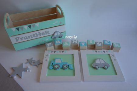 Dekorace pro kluky v nordic stylu