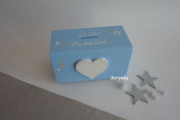 Dřevěná pokladnička pro děti