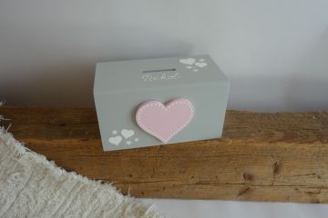 Dřevěná pokladnička