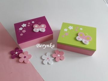 Šperkovnice s motýlkem