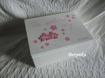 Svatební bedýnka s puzzle