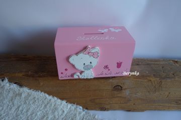 Dřevěná pokladnička