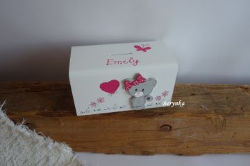 Dřevěná pokladnička