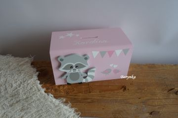 Dřevěná pokladnička