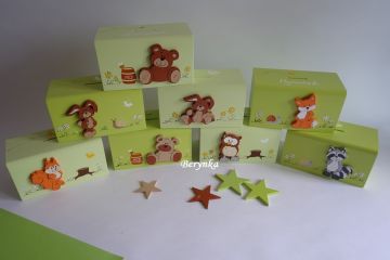 Pokladnička s lesními zvířátky