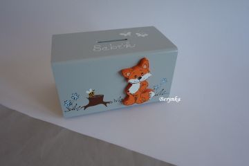 Dřevěná pokladnička