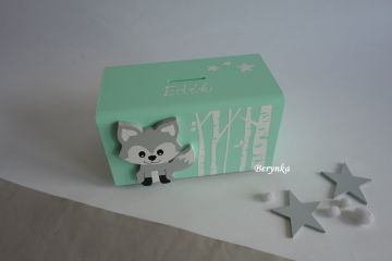 Pokladnička s lesními zvířátky