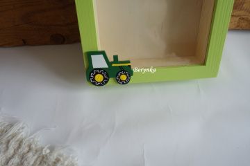 Pokladnička s traktorem