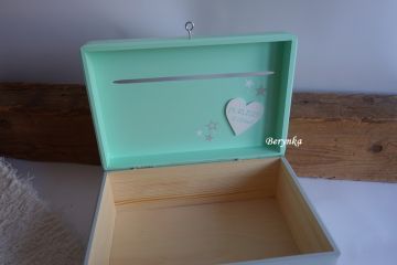 Pokladnička - bedýnka s hvězdičkou