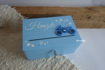 Pokladnička - bedýnka s motorkou