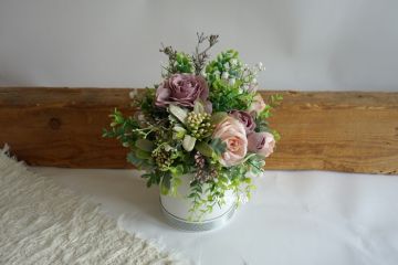 Flowerbox - starorůžová