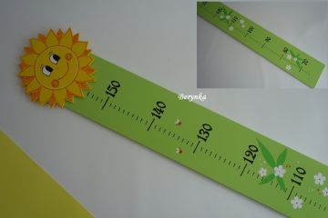 Dětský metr se sluníčkem