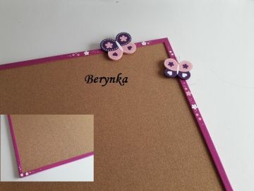Nástěnka s motýlkem