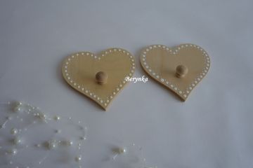 Dětský věšáček srdíčko