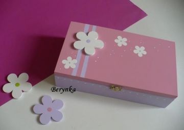 Šperkovnice s kytičkou