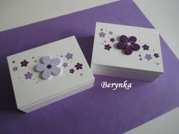 Šperkovnice s kytičkou