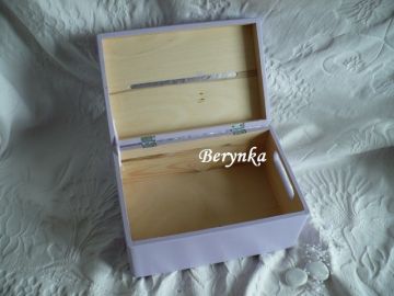 Svatební bedýnka s ornamenty - podle oznámení