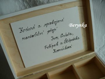 Svatební bedýnka se slunečnicemi