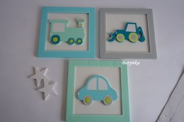 Obrázky pro kluky s různými dopravními prostředky