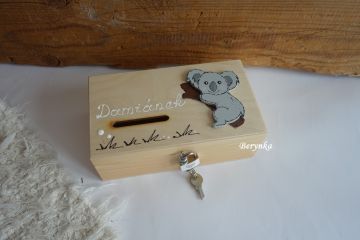 Pokladnička se zámečkem