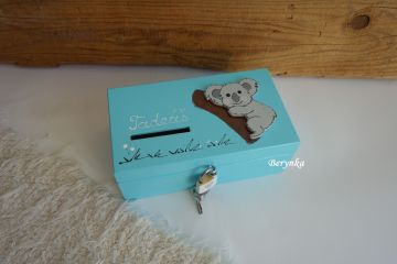 Pokladnička se zámečkem