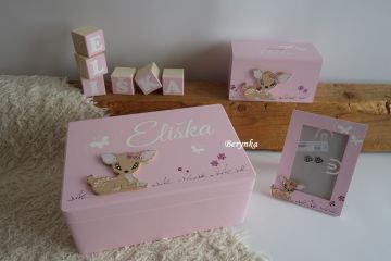 Dekorace se srnečkou