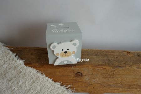 Dřevěná pokladnička