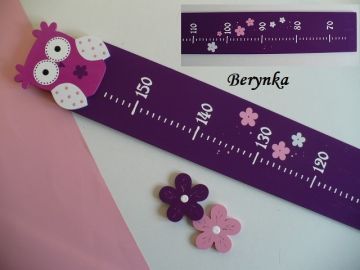 Dětský metr se sovičkou