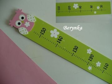 Dětský metr se sovičkou