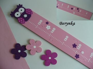 Dětský metr se sovičkou