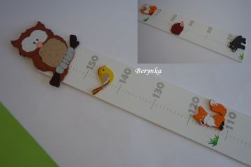 Dětský metr se sovičkou