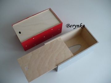 Krabička na kapesníky s beruškou