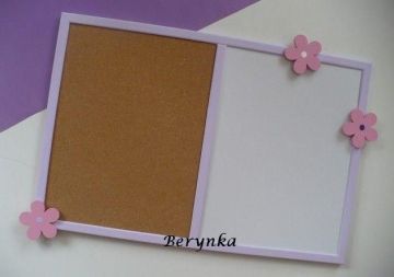 Nástěnka s kytičkou