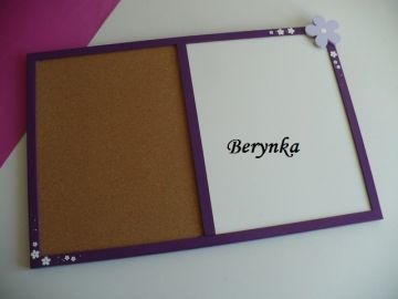 Nástěnka s kytičkou